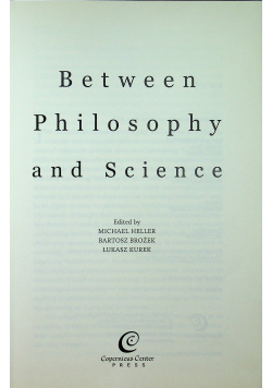 Between Philosophy and Science