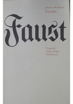 Faust Część druga