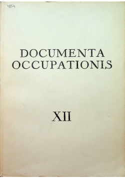 Documenta Occupaytionis