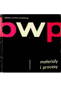 Materiały i procesy
