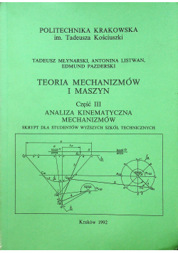 Teoria mechanizmów i maszyn III