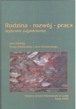 Rodzina - rozwój -  praca