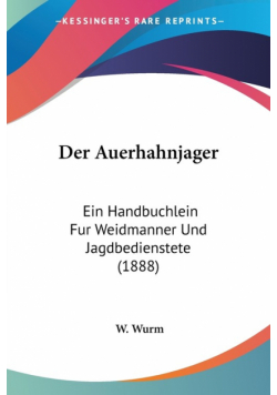 Der Auerhahnjager