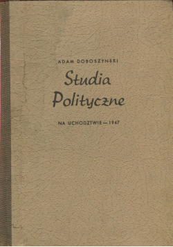 Studia polityczne na uchodźstwie 1947