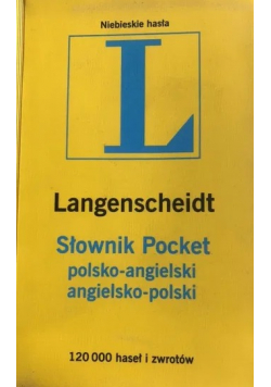 Słownik Pocket polsko angielski angielsko polski