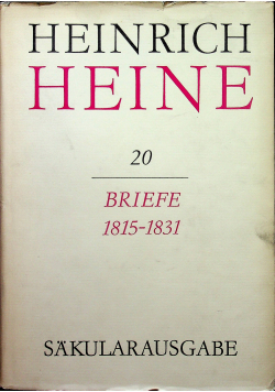 Heinrich Heine Briefe 1815 1831