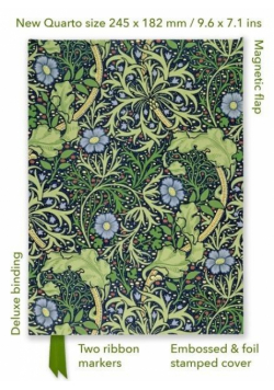 Notatnik quatro linia TW Wodorosty William Morris