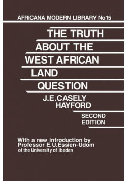 Truth About the West African Land Question