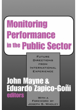 Monitoring Performance in the Public Sector