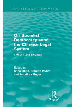 On Socialist Democracy and the Chinese Legal System