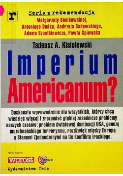Imperium Americanum?