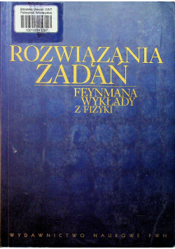Rozwiązania Zadań Feynmana Wykład z Fizyki