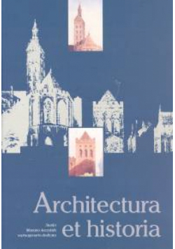 Architectura et historia