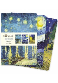 Zestaw 3 notatników MIDI Vincent van Gogh