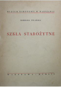 Szkła starożytne