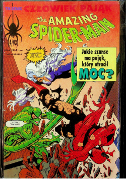 Człowiek Pająk the Amazing Spider Man Jakie szanse ma pająk który utracił moc nr 4