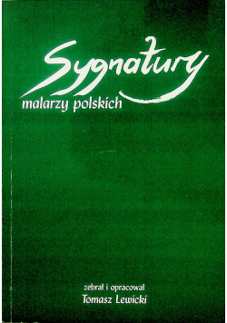 Sygnatury malarzy polskich