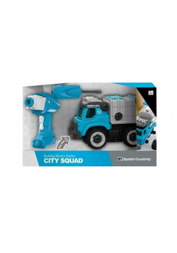 Pojazd do skręcania - Śmieciarka R/C