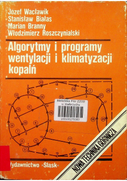 Algorytmy  programy wentylacji i klimatyzacji kopalń