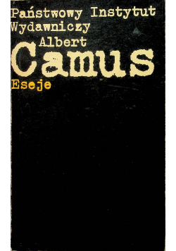 Albert Camus Eseje