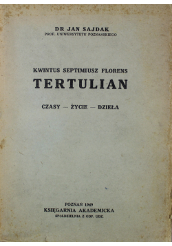Kwintus Septimiusz Florens Tertulian 1949 r.