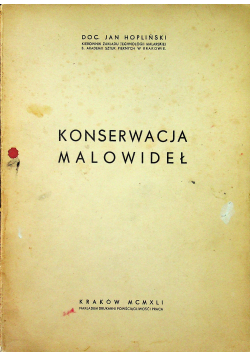 Konserwacja malowideł na tkaninach bez krosien Zeszyt nr 1  12