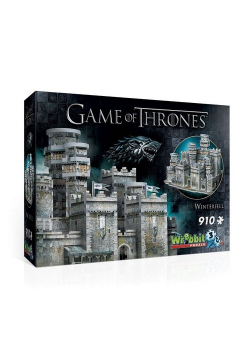 Wrebbit 3D Puzzle Gra o Tron Winterfell 910 elementów