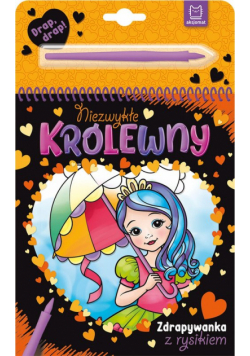 Niezwykłe królewny Zdrapywanka z rysikiem
