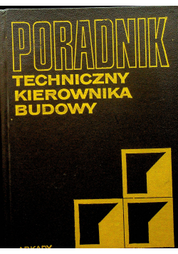 Technika kierownika budowy