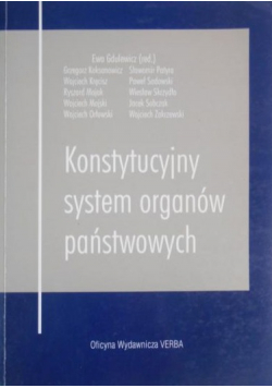 Konstytucyjny system organów państwowych