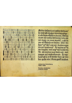 Johannes Gutenberg Sztuka Drukarska Zmienia Świat