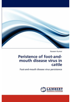 Peristence of Foot-And-Mouth Disease Virus in Cattle
