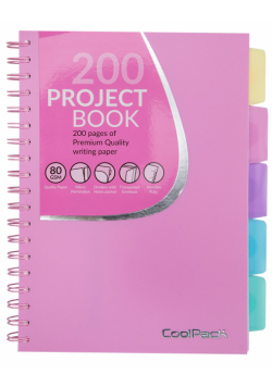 Kołozeszyt B5 PP Coolpack Pastel Powder Pink