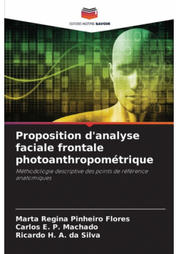 Proposition d'analyse faciale frontale photoanthropométrique