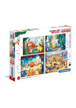 Puzzle Supercolor Once upon a time 20+60+100+180