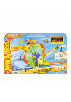 Hot Wheels Stunt Tracks Pętla tor samochod. + auto