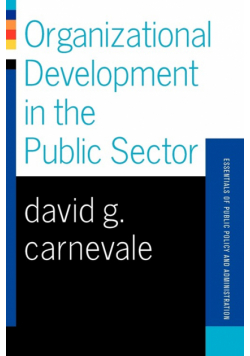 Organizational Development In The Public Sector
