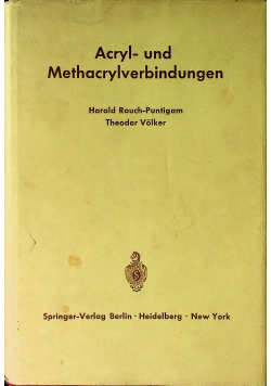 Acryl und Methacrylverbindungen