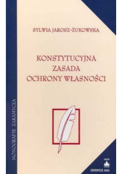 Konstytucja zasada ochrony własności