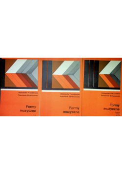 Formy muzyczne tom I i II plus dodatek