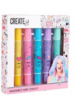 Kreda do włosów 5szt CREATE IT!