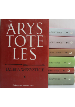 Arystoteles Dzieła wszystkie 7 tomów