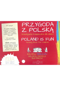 Przygoda z Polską kreatywna książeczka dla dzieci