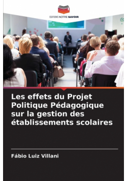 Les effets du Projet Politique Pédagogique sur la gestion des établissements scolaires