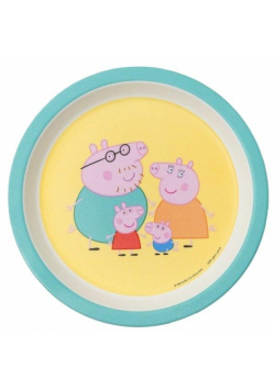 Talerz deserowy 18cm Świnka Peppa