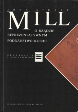 O rządzie reprezentatywnym Poddaństwo kobiet