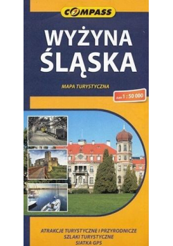 Mapa turystyczna - Wyżyna Śląska 1:50 000