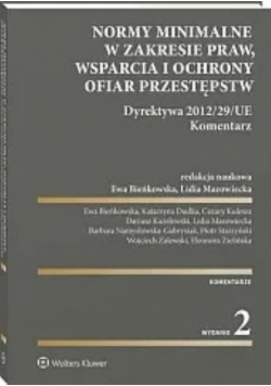 Normy minimalne w zakresie praw wsparcia i ochrony ofiar przestępstw