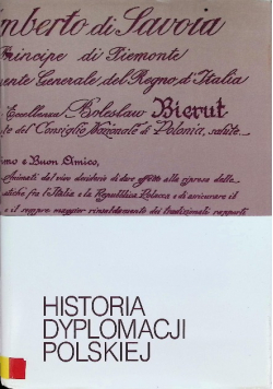 Historia dyplomacji polskiej Tom VI