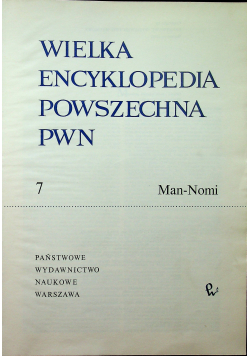 Wielka encyklopedia powszechna PWN 7